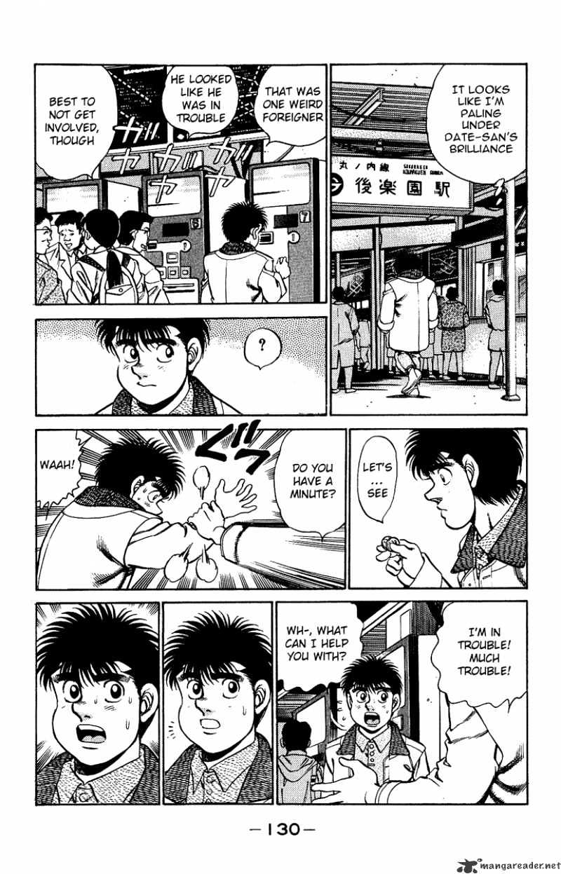 Hajime no Ippo: Fighting Spirit, Chapter 157 image 08